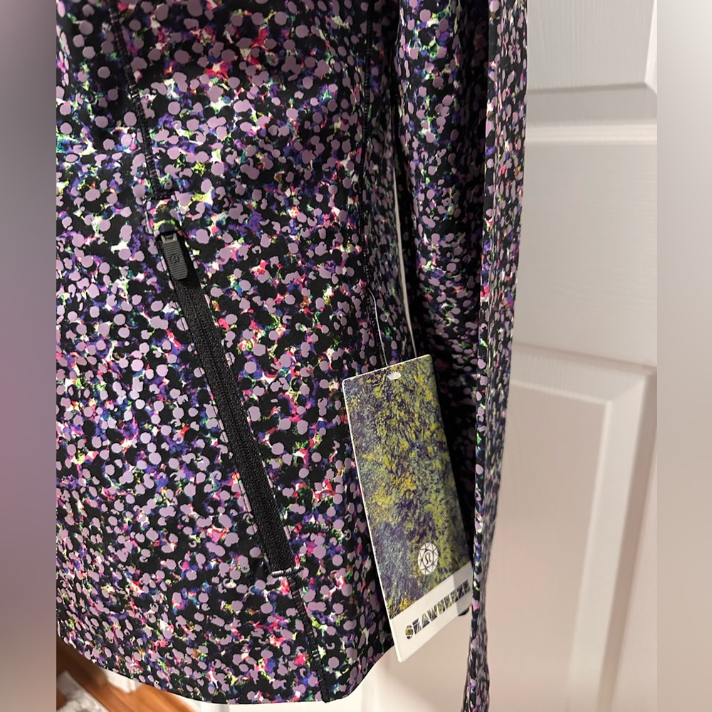 RARE NEW Lululemon Mist Over Windbreaker *SW Reflectives dots throughout Size 6 - Picture 7 of 8